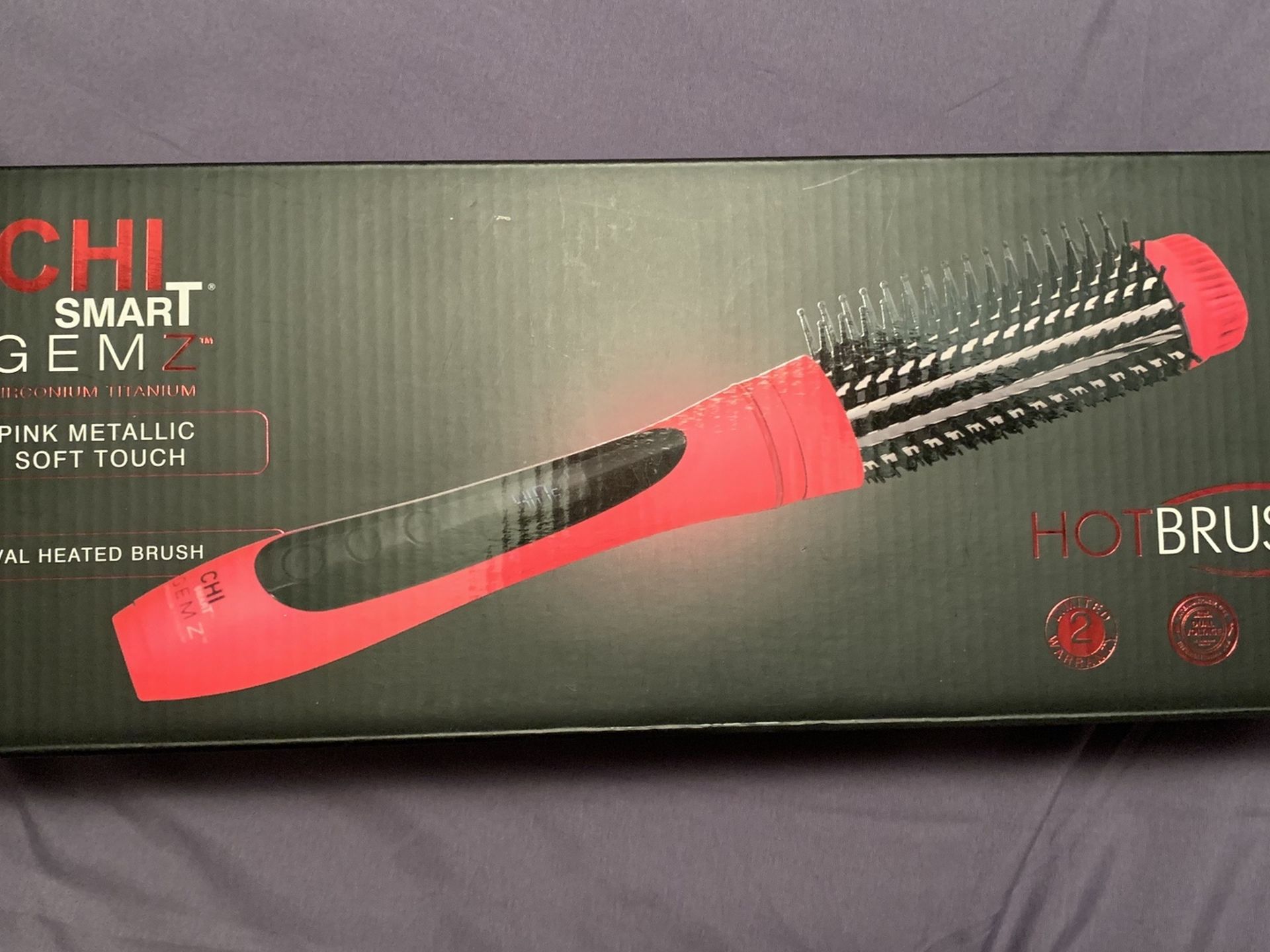 Chi smart gemz volumizing heated hair brush sale