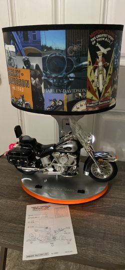 Harley Davidson Heritage Lamp with vroom sounds