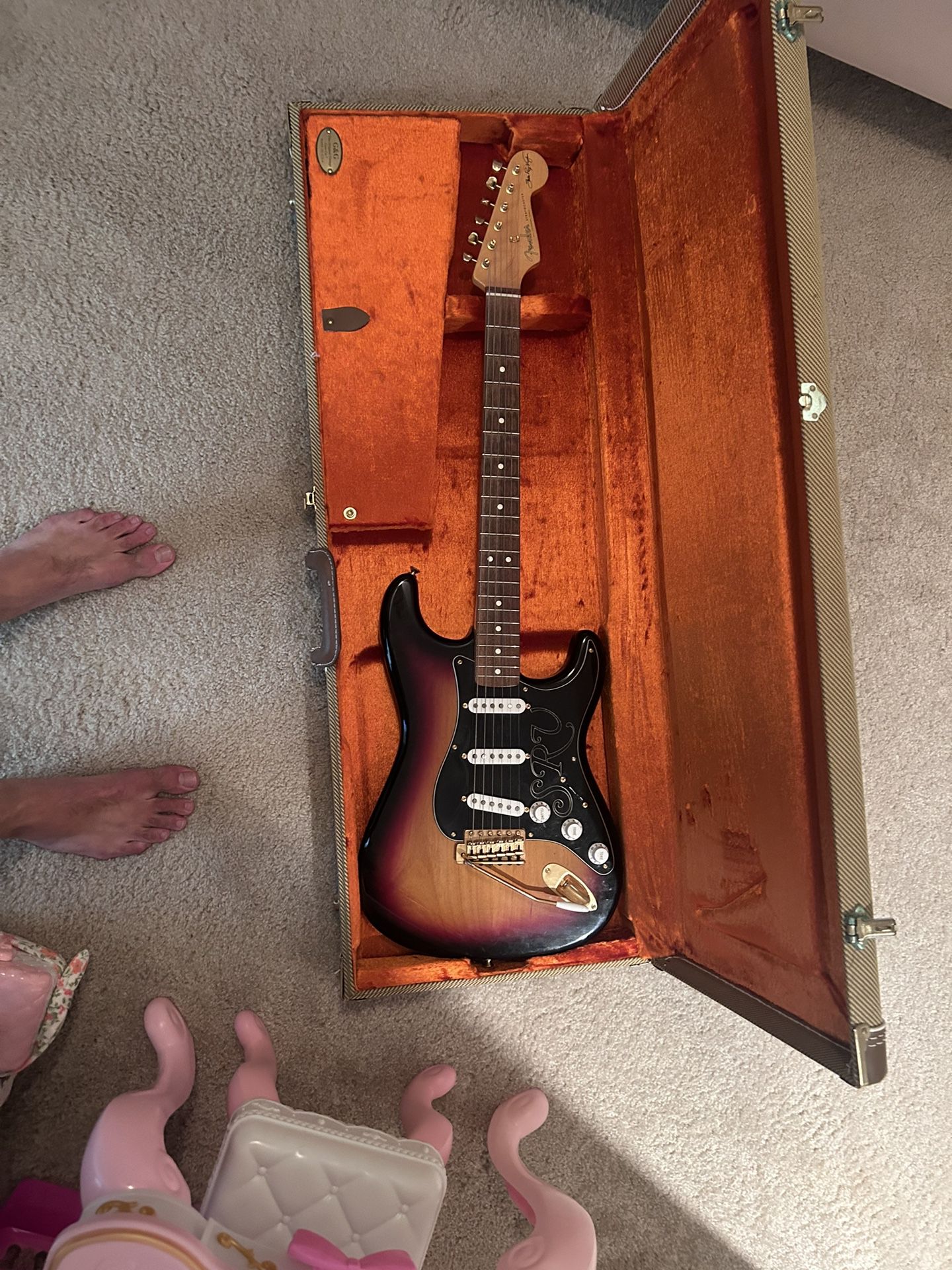 SRV Stratocaster And Case