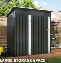 5X3 FT-  Outdoor Metal Storage Shed