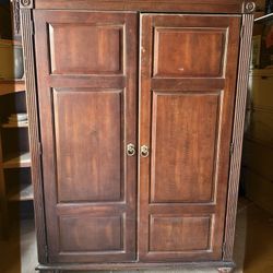 Ethan Allen Office Armoire Computer Desk OBO