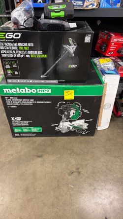 Metabo 12” slide compound mitter saw