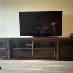 Pottery Barn TV Entertainment Center Or Book Cabinet