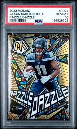 RC 2023 PANINI MOSAIC RAZZLE DAZZLEJAXON SMITH-NJIGBA RD27