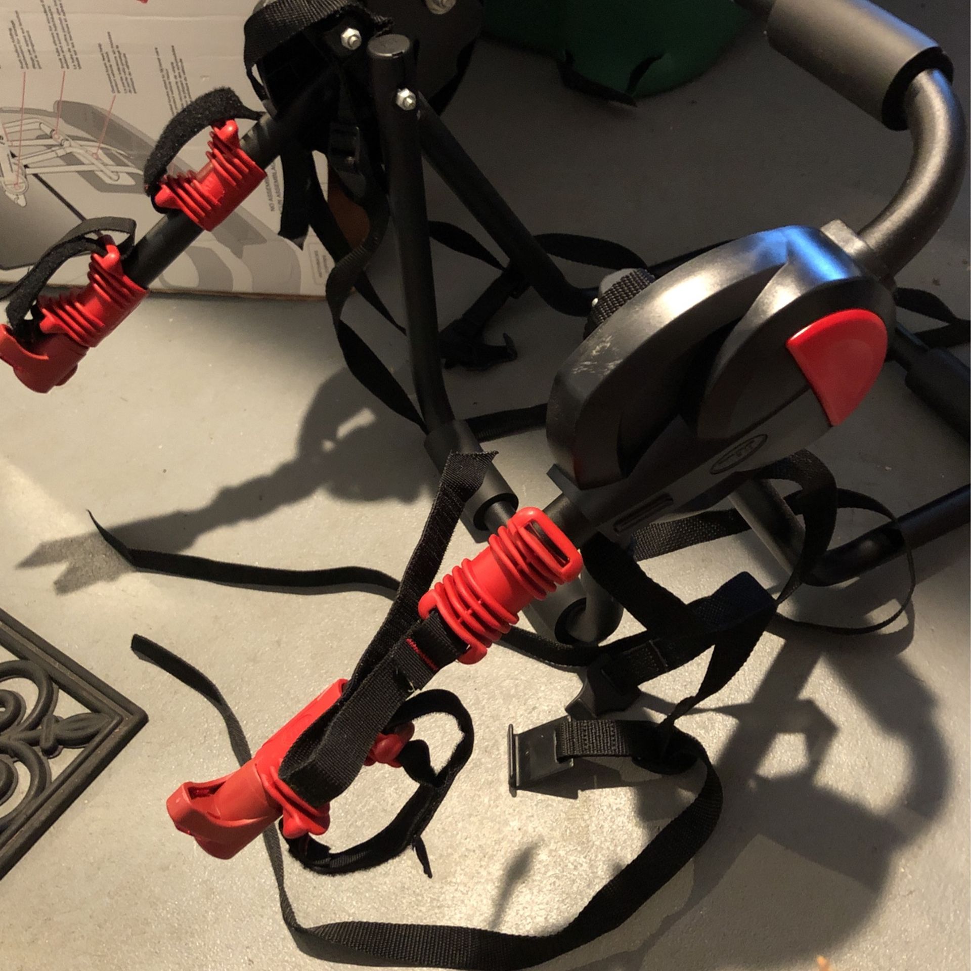 Two Bike Trunk Bicycle Rack