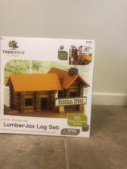 Lumberjax log set learning activity for kids