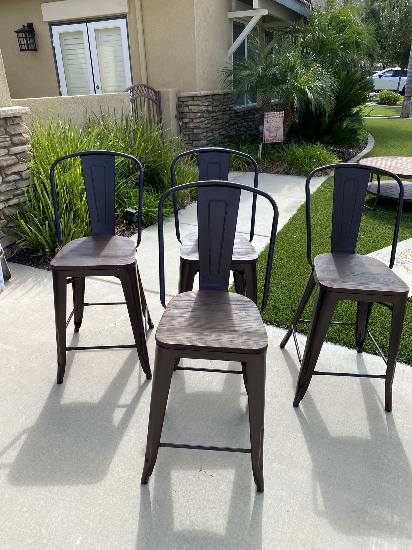 Bar stools Wood And Metal