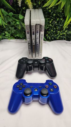 Sony PS3 Controller Bundle + 4 Call of Duty Games