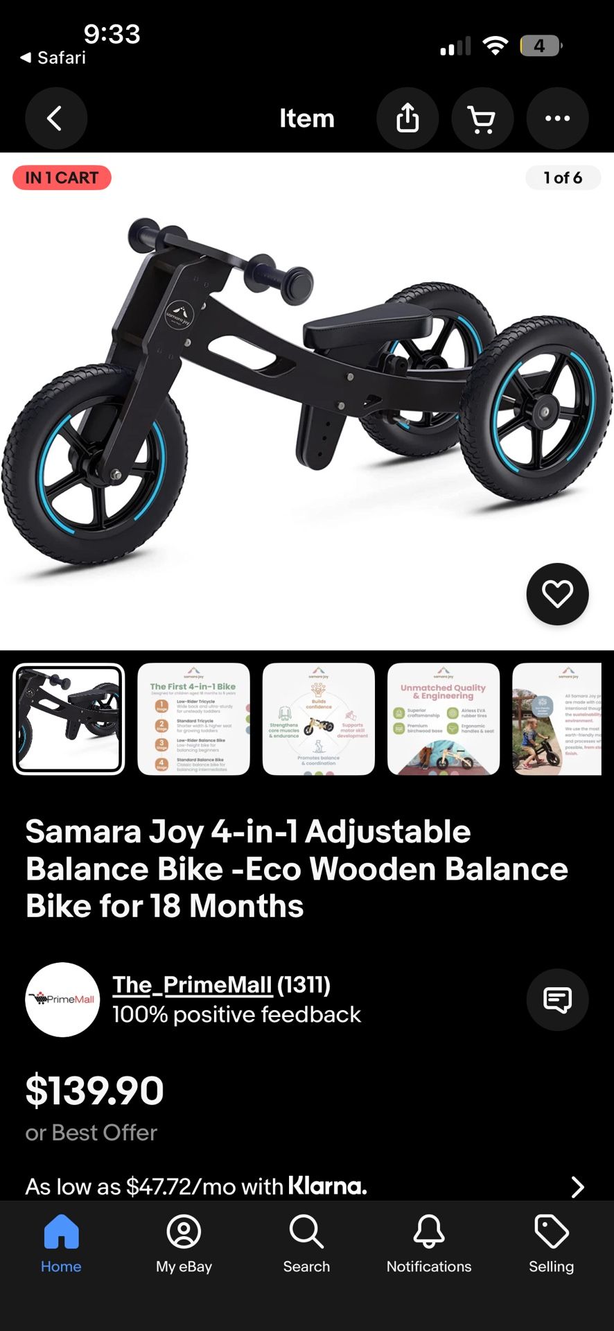 Balance Bike 