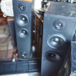 Polk Audio Sp50 Towers.  Read All Sound Great 