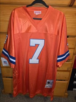 Denver Broncos John Elway Mitchell & Ness Throwback Jersey Size 56 3XL