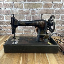 Vintage Singer Sphinx Antique Sewing Machine