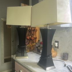 Black Set Of 2 Excelent Condition 