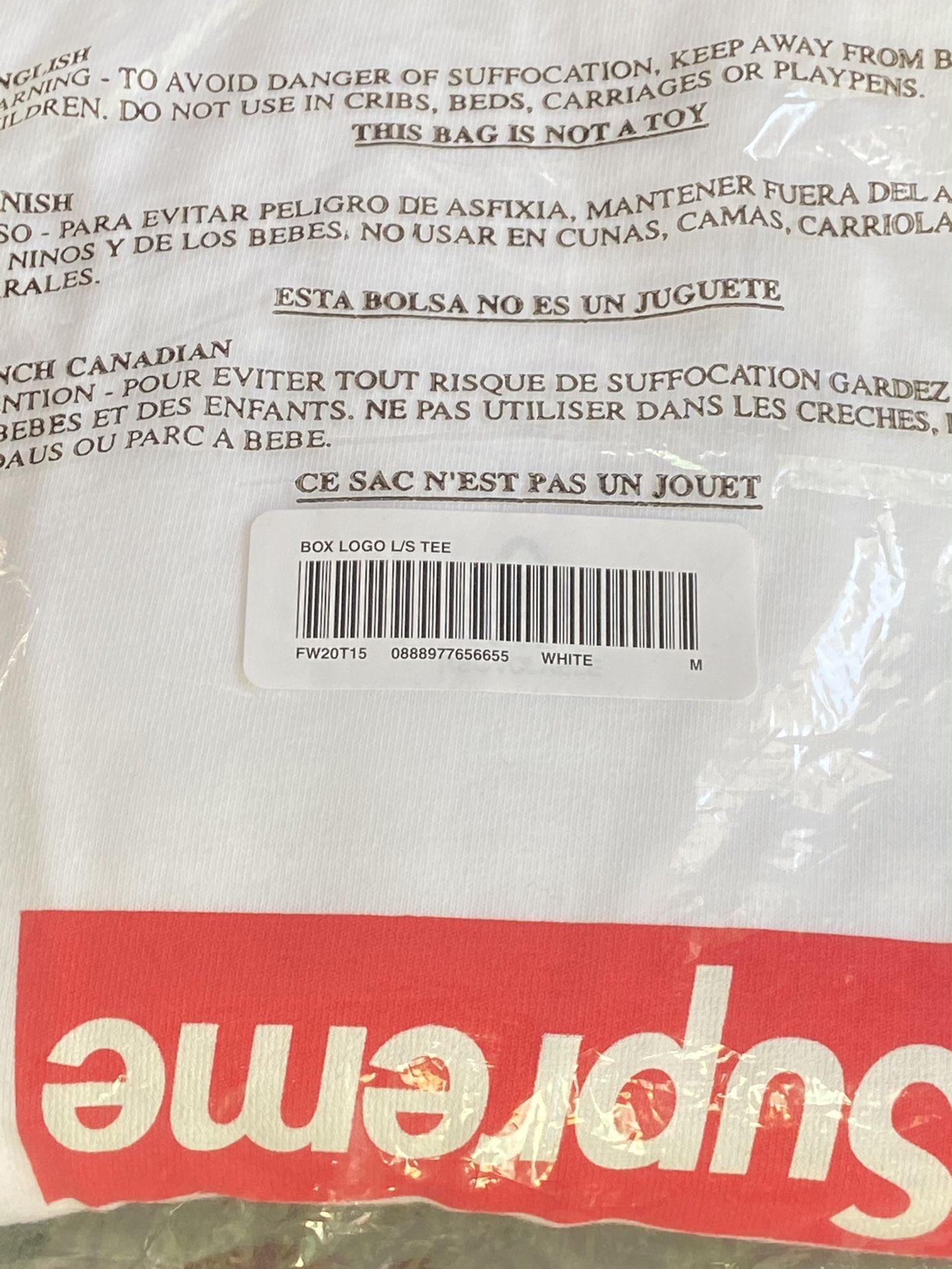 Supreme supreme BOXロゴ L/STee LA Box Logo Tee シュプリーム 
