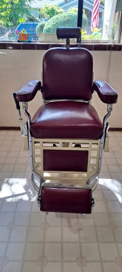 1900's Antique Theo-A-Kochs Barberchair