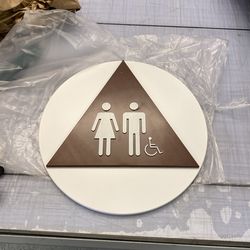 Restroom Signs 