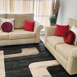Sofa And Loveseat 