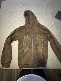 Travis Scott Utopia Hoodie Brown XL OBO need gone asap!