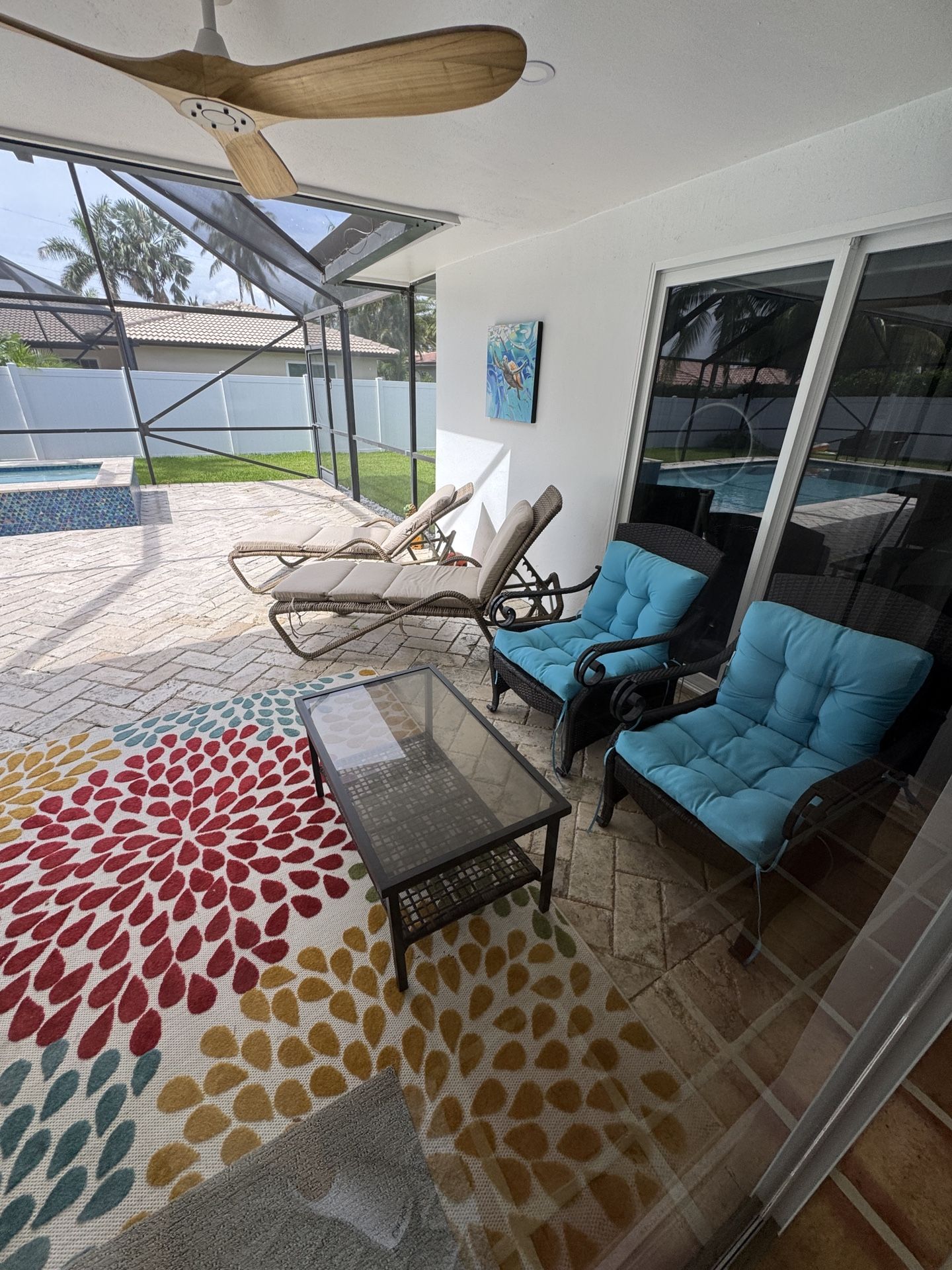 Outdoor Chairs And Table