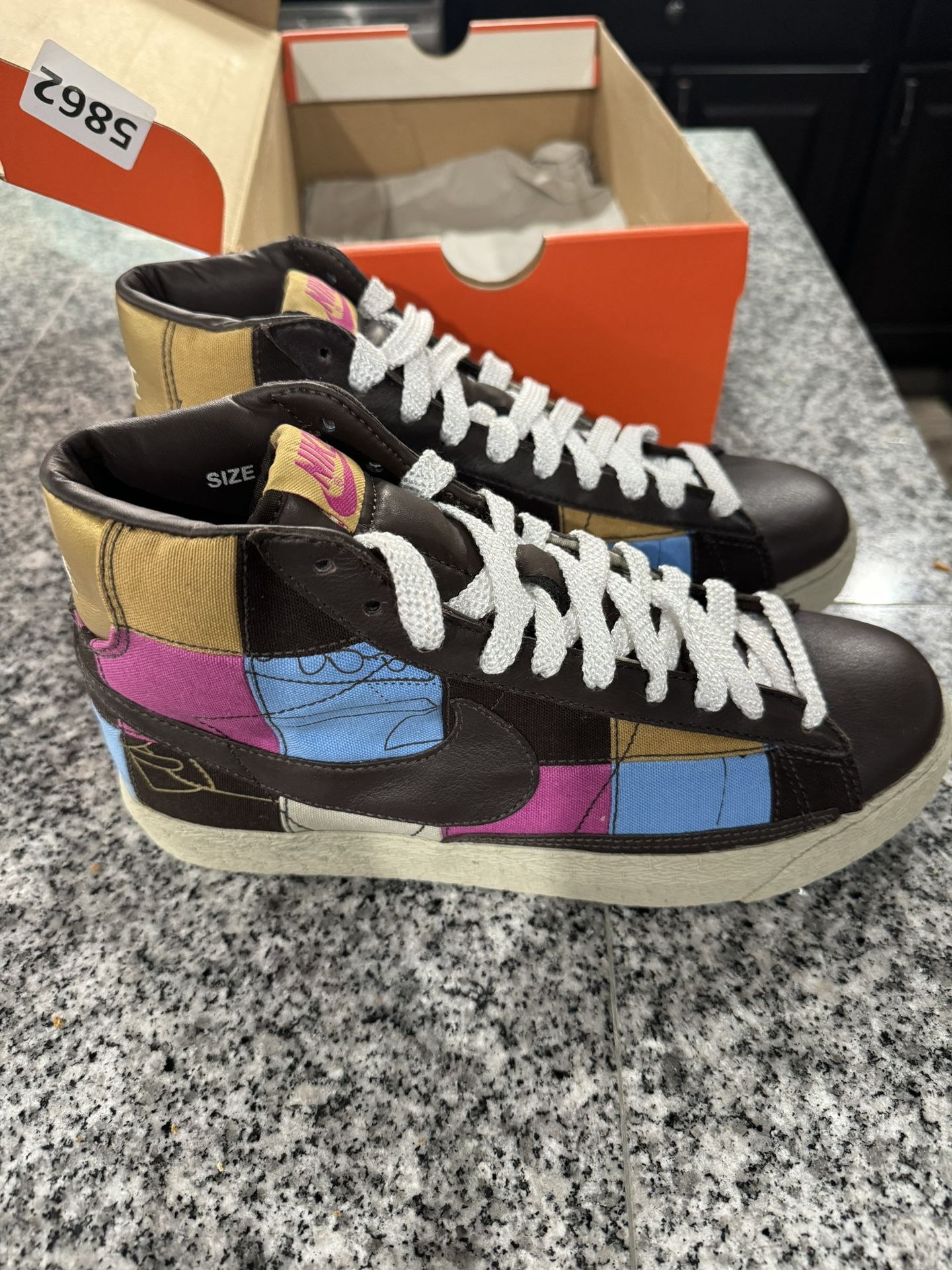 Extremely Rare Nike Blazer Mid Patchwork Cinder Dead Stock
