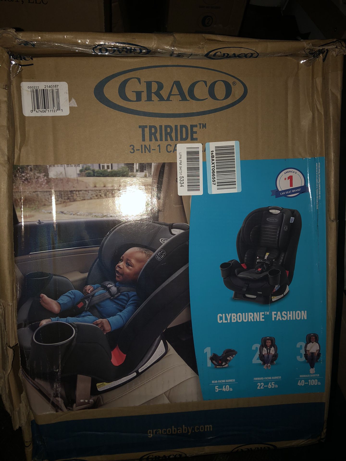 Graco Triride 3 In 1 Car Seat 