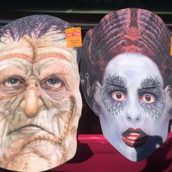 Halloween mask 19” $6 ea or 2 for $10