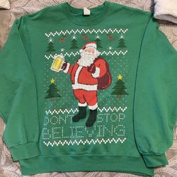 Men’s Large- Ugly Christmas Sweatshirt