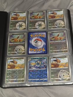 Huge Binder Collection Of Chinese Eons. Holos Vmax V Shinies Reverse Master Ball Eevee Umbreon Jolteon Espeon Leafeon Sylveon