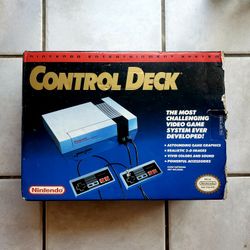 Nintendo Nes System In Box 