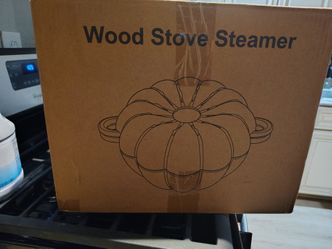 Wood stove steamer pumpkin new