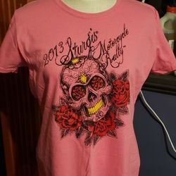 Womens Harley Davidson Sturgis T Shirt New Large 