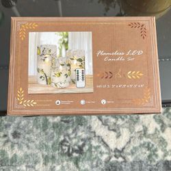 Flameless LED  Candle Set 