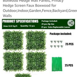 Hedge Wall Panels
