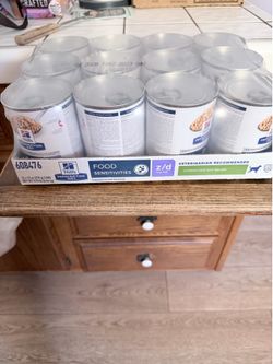 CASE DOG FOOD SENSITIVE  Z/D LOW FAT SOY