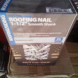 1 1/2 ' & 2 Inch Roofing Nails Smooth Shake EG