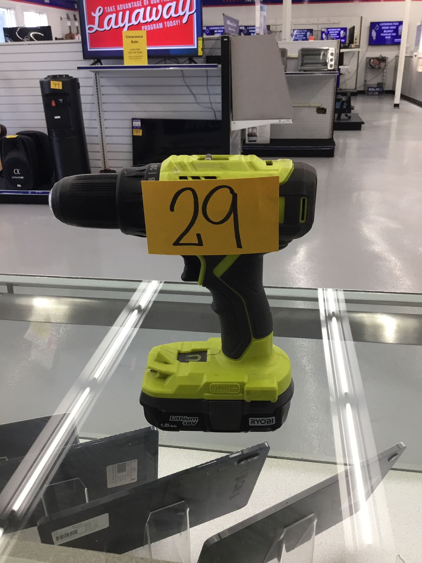 RYOBI Hammer Drill W Battery