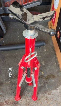 Homhougo V-Head Pipe Jack Stand, 2500 lb Capacity