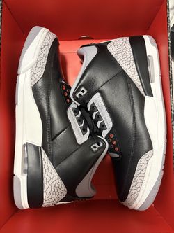 Jordan 3 Black Cement Size 12