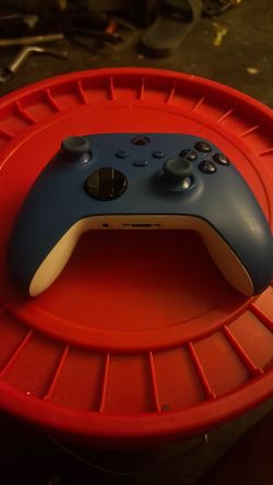 Xbox Wireless Controller Blue and White