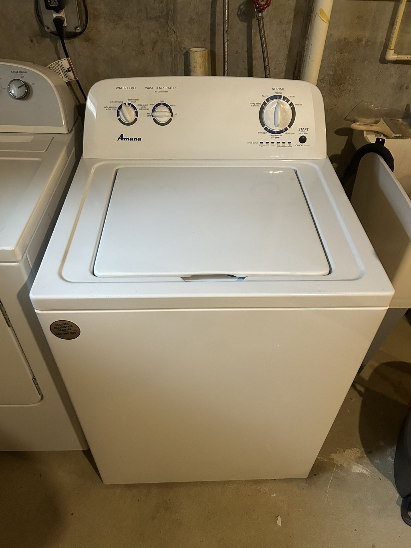 Washer And dryer