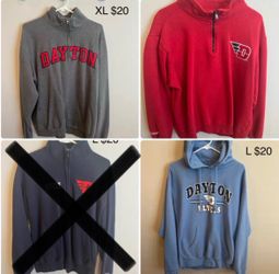 Unisex L & XL UD Flyers Sweatshirts, priced individually, excellent condition