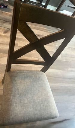 Dining table with 6 chairs