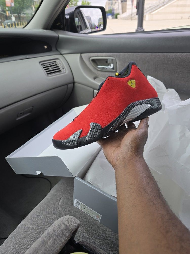 Jordan 14 Ferrari size 12