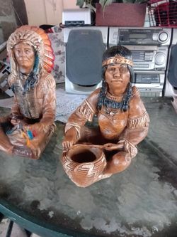 Clay statues of Chiefs