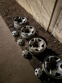 Toyota steel rims