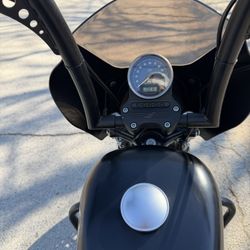 Motorcycle. Harley Davison 2014 Sporting 