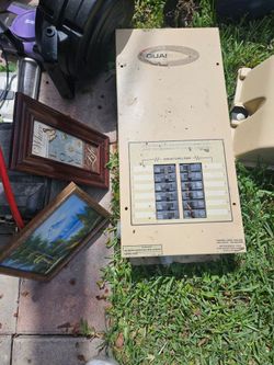 GENERAC 100 AMP TRANSFER CIRCUIT BREAKER BOX