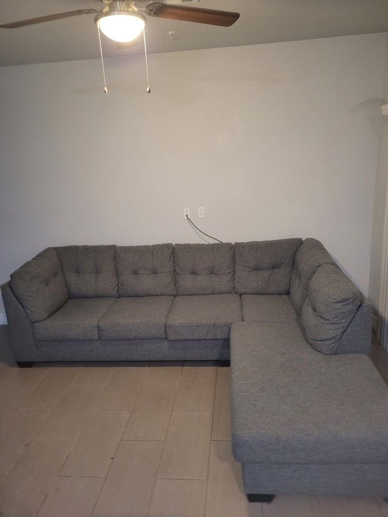 Barely Used Sectional Let Out Couch