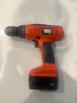 Black & Decker 12V Cordless Drill