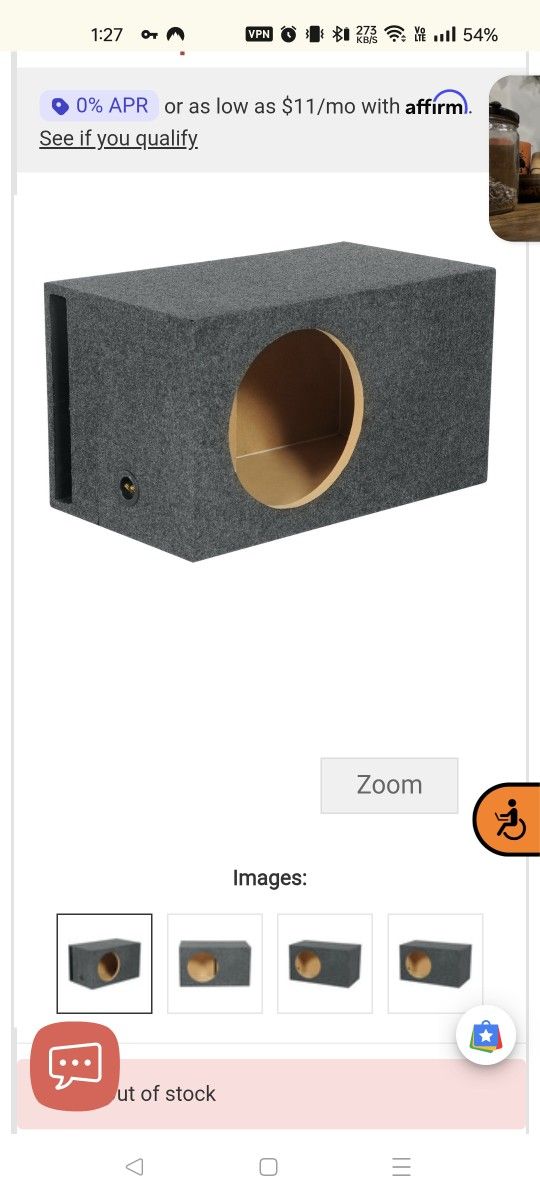 Subwoofer 15" Spl Box
